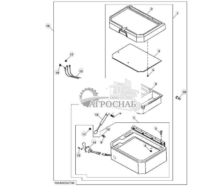 FENDER UPHOLSTERY CAB 